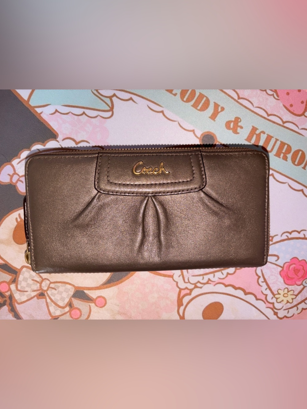Coach Brown Wallet (rehab)
